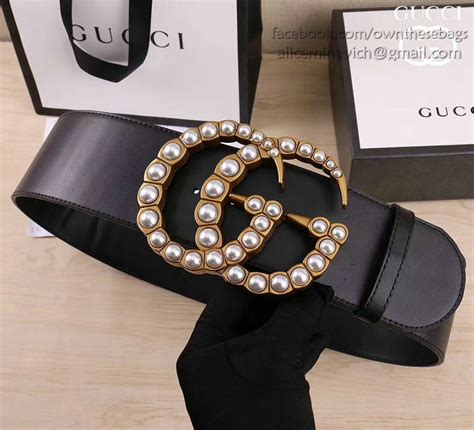 gucci pearl belt wide replica|pearl gucci belt dupe.